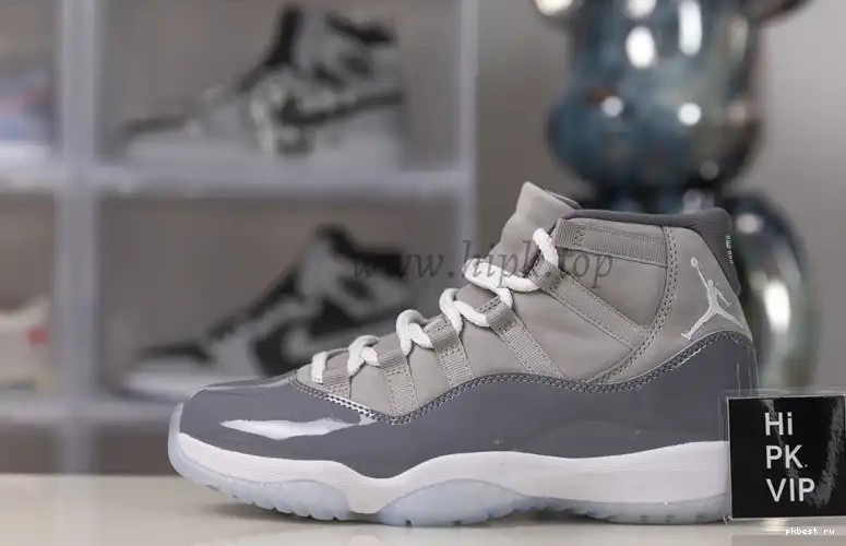 cool Air 11 PK ready retail to GOD materials grey ship Jordan 0522